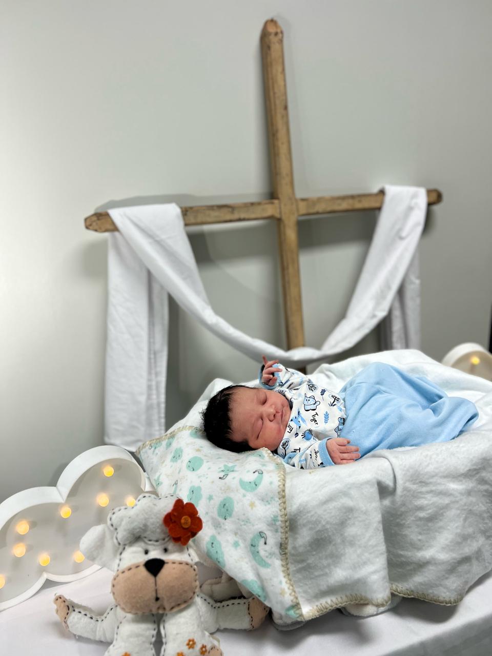 Ensaio fotográfico de Páscoa no Hospital de Luziânia 