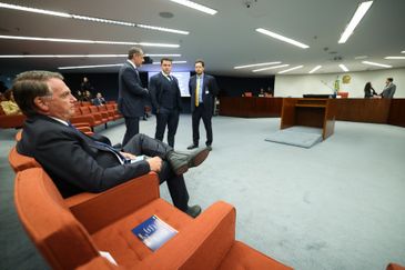 Brasília (DF) 25/03/2025 - O Supremo Tribunal Federal (STF) começa a julgar, o ex-presidente Jair Bolsonaro e mais sete denunciados pela trama golpista vão se tornar réus na ação.
O caso será julgado pela Primeira Turma da Corte, colegiado formado por cinco dos 11 ministros que compõem o tribunal. 
Foto: Antonio Augusto/STF