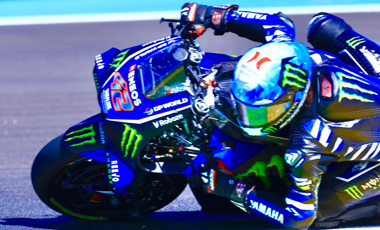 Goiás volta ao mapa mundial dos grandes eventos com recorde de público no Moto GP - Piloto na pista